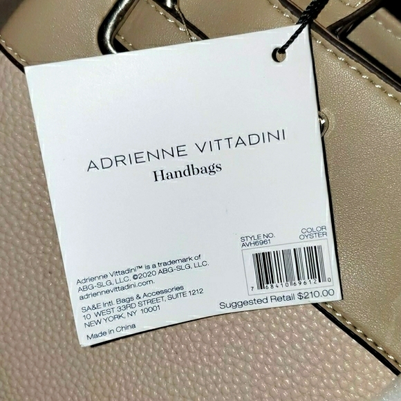 NWT Adrienne Vittadini Satchel Bag - Picture 9 of 11